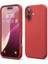 Iphone 16 Kılıf Nano Içi Kadife Silikon - Kırmızı 1