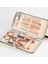 12 Parça Profesyonel Manikür Pedikür Seti, Paslanmaz Çelik Tırnak Bakım Seti, Rose Gold Taşınabilir Çantalı No:1 2