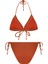 Simli Tarçın Üçgen Bikini Takımı 2