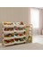 4 + 3 Raflı 8 Sepetli Kitaplıklı Oyuncak Dolabı 119X80X30 cm - Çocuk Odası, Oyun Odası, Kreş 2