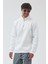 Erkek Oversize Yarım Fermuarlı Içi Polarlı Yumuşak Dokulu %100 Pamuk Sweatshirt 3
