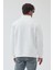 Erkek Oversize Yarım Fermuarlı Içi Polarlı Yumuşak Dokulu %100 Pamuk Sweatshirt 4