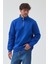 Erkek Oversize Yarım Fermuarlı Içi Polarlı Yumuşak Dokulu %100 Pamuk Sweatshirt 1