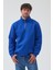 Erkek Oversize Yarım Fermuarlı Içi Polarlı Yumuşak Dokulu %100 Pamuk Sweatshirt 5
