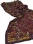 Vual Ipek Şal Çiçekli G Baskılı Bordo 1