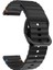 Xiaomi Watch S1/s1 Pro/s1 Active/mibro X1/redmi Watch 5 Active/lite 22MM Dalga Tasarım Silikon Kordon 3