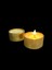 Şık ve Dayanıklı Altın Renk Kaplama Çelik Tealight Mumluk 1