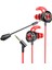 RM-K36 Proud 3,5mm Gaming Kırmızı Kulak Içi Mikrofonlu Kulaklık, Standart 1