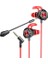 RM-K36 Proud 3,5mm Gaming Kırmızı Kulak Içi Mikrofonlu Kulaklık, Standart 2