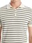 Yeni Sezon Polo Yaka Kısa Kollu Çizgili Erkek Triko Kazak 3