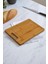 Bambu Serisi 32X22 cm Oluklu Antibakteriel Yıkanabilir Bambu Doğrama Tahtası 2