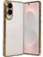 Samsung Galaxy S25 Edge Lensli Silikon - GOLD-(5796) - CHT6764-5661 1