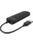 4 Port USB 2.0 Ultra Slim Çoklayıcı Hub, Siyah, FL02 2