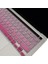 MacBook Klavye Koruyucu Kılıf Arapça Baskılı Uk-Ters L Enter Tipi Touchbar Pro 13-16 Inç A2251 A2289 A2338 A2141 Uyumlu, Ultra Ince Silikon Klavye Filmi Pembe 2
