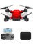 Drone 720P Hd Kameralı Drone Katlanabilir Taşıma Çantalı 4 Pervaneli Havada Sabit Kalma Özellikli (Kırmızı) 1