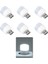 Mini LED Lambalar, Okuma Işığı, 6 Parçalı Taşınabilir Mini USB Gece Lambası, Mobil Led, Bebek Uykusu, Mobil Şarj Lambaları Için Küçük Yuvarlak Işıklar 1