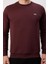 Basıc Bordo Regular Fit Bisiklet Yaka 4