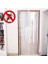 ® Pratik Manyetik Mıknatıslı Beyaz Kapı Pencere Sinekliği Tülü 90 x 210 cm 3