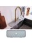 ® Lavabo Için Silikon Esnek Mat Musluk Sapı Damlama Tutucu Raf Mutfak Tezgahı Sıçrama Koruma 1
