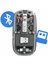 Kablosuz Mouse Fare Şarjlı Bluetooth Wireless Çift Modlu Sessiz 4