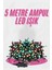 5 Metre Ampul LED Işık Renkli Rgb Çok Renkli LED Aydınlatma 1