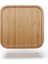 Bambu Lüx Kare Servis 20 * 20CM, Bambu Sunumluk & Çerezlik Kare Sunum Tabağı 2