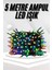 Ledli Fişli LED Dekor Lambası 5m Rgb Yılbaşı Ağacı Işığı 1