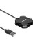 Swapp SW-U212 Siyah USB 2.0 4 Port Hub Kablolu Çevirici Adaptör 2