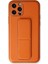 Iphone 12 Pro Kılıf Coco Deri Standlı Kapak - Turuncu 1