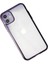 Iphone 12 Kılıf Element Silikon - Mor 3