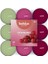 Kokulu Tealight Mum, Kızılcık Kokulu, Karışık Renkli, 18'li Paket, 3,5 Saatlik Yanma Süresi - Ev Mumu - Iç Dekorasyon - Özler - Vegan Içerir - Yağı Içermez 1