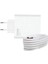 120 Watt Turbo Hızlı Şarj Aleti Seti Hızlı Şarj Adaptörü Beyaz 4