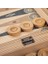Etnik Tasarımlı El Yapımı Modern Ahşap Tavla Seti Ürün Boyutları 25 x 48 x 6,5 cm 3