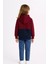 Kız Çocuk Kapüşonlu Kanguru Çepli Parçalı Sweatshirt - Renkli 2