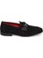 Siyah Hakiki Süet Deri Erkek Loafer - E24I1AY56787-A01 11
