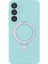 Samsung Galaxy A35 5g Regal Magsafe Standlı Kapak - Su Yeşili 3