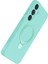 Samsung Galaxy A35 5g Regal Magsafe Standlı Kapak - Su Yeşili 4