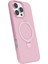 Apple Iphone 16 Pro Max Regal Magsafe Standlı Kapak - Açık Pembe 2