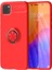 Huawei Y5P Kılıf Range Yüzüklü Silikon - Kırmızı 1