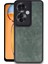 Oppo Reno 11F Kılıf Aras Deri Kapak - Koyu Yeşil 1