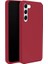 Samsung Galaxy S24 Kılıf First Silikon - Kırmızı 1