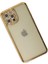 Iphone 12 Pro Kılıf Joke Taşlı Silikon - Gold 3