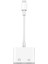 Heartz ile Uyumlu Lightning 2in1 Şarj Kulaklık Dönüştürücü Adaptör Şarj Çoğaltıcı Splitter Şarj Çıkışı Çoğaltıcı No 160 2