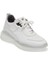 Beyaz Hakiki Deri Erkek Sneaker - E24I1AY56802-A26 5