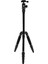 Traveler 5A Seyahat Üç Ayaklı Tripodu, Alüminyum, Siyah, Yuvarlak Başlıklı 1