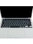 MacBook Klavye Koruyucu Silikon Kılıf Film Avrupa Ingilizce Baskılı Uk-Ters L Enter Tipi Touchbar Pro M1,m2 13INÇ -A2251,A2289,A2338, Pro 16 Inç A2141 Uyumlu, Ultra Ince Siyah 3