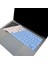 MacBook Klavye Koruyucu Silikon Kılıf Türkçe Q Baskılı Uk-Ters L- Enter Tipi Pro 13INÇ A1708, MacBook A1534 12INÇ Uyumlu, Ultra Ince Hafif Yıkanabilir Klavye Filmi Mavi Pembe 1
