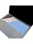 MacBook Klavye Koruyucu Silikon Kılıf Türkçe Q Baskılı Uk-Ters L- Enter Tipi Pro 13INÇ A1708, MacBook A1534 12INÇ Uyumlu, Ultra Ince Hafif Yıkanabilir Klavye Filmi Mavi Pembe 3