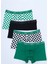 Erkek Çocuk Desen Baskılı 4lü Paket Boxer 1