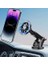 Teknosepetim iphone 11 12 13 14 15 Pro Max Mıknatıslı Gögse Yapışan Uzayan Oto Telefon Tutucu Stand Vantuzlu 360 Yuvarlak Halka Hediye 3